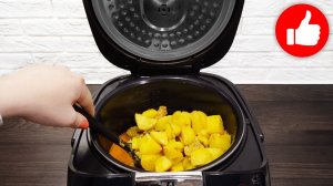 Если Я готовлю тушеную картошку с ребрышками в мультиварке, то Только так. Вкусный ужин