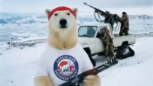 Гренландия. Вставай страна огромная! Вставай на смертный бой. С трампистской силой тёмною...