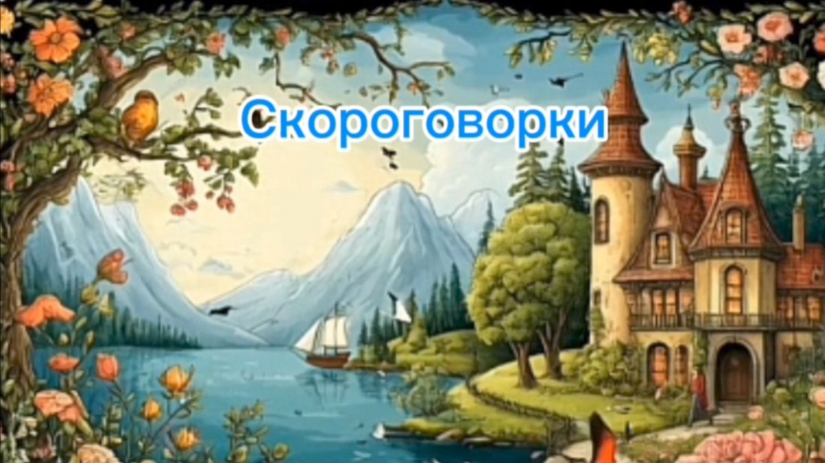 Скороговорки для детей. Развивающий мультфильм смотреть онлайн