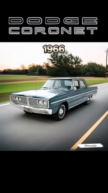 Dodge Coronet (1949-1976) История трансформации автомобиля смотреть онлайн