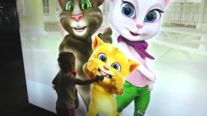 Детская площадка Говорящий кот Том ⧸ ВЛОГ #3 с MY TALKING TOM в