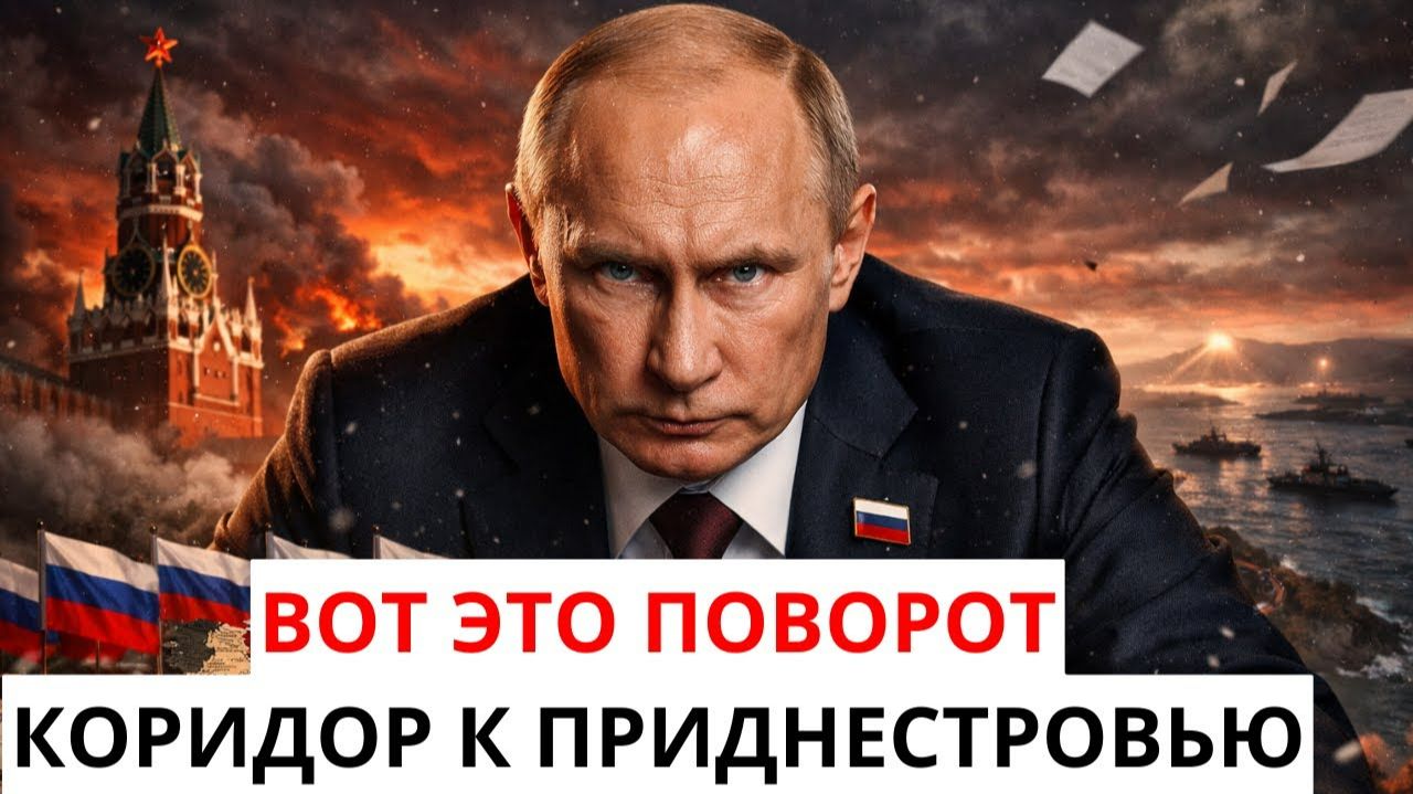 ТОЛЬКО ЧТО КРЕМЛЬ ИДЁТ К ПРИДНЕСТРОВЬЮ смотреть онлайн