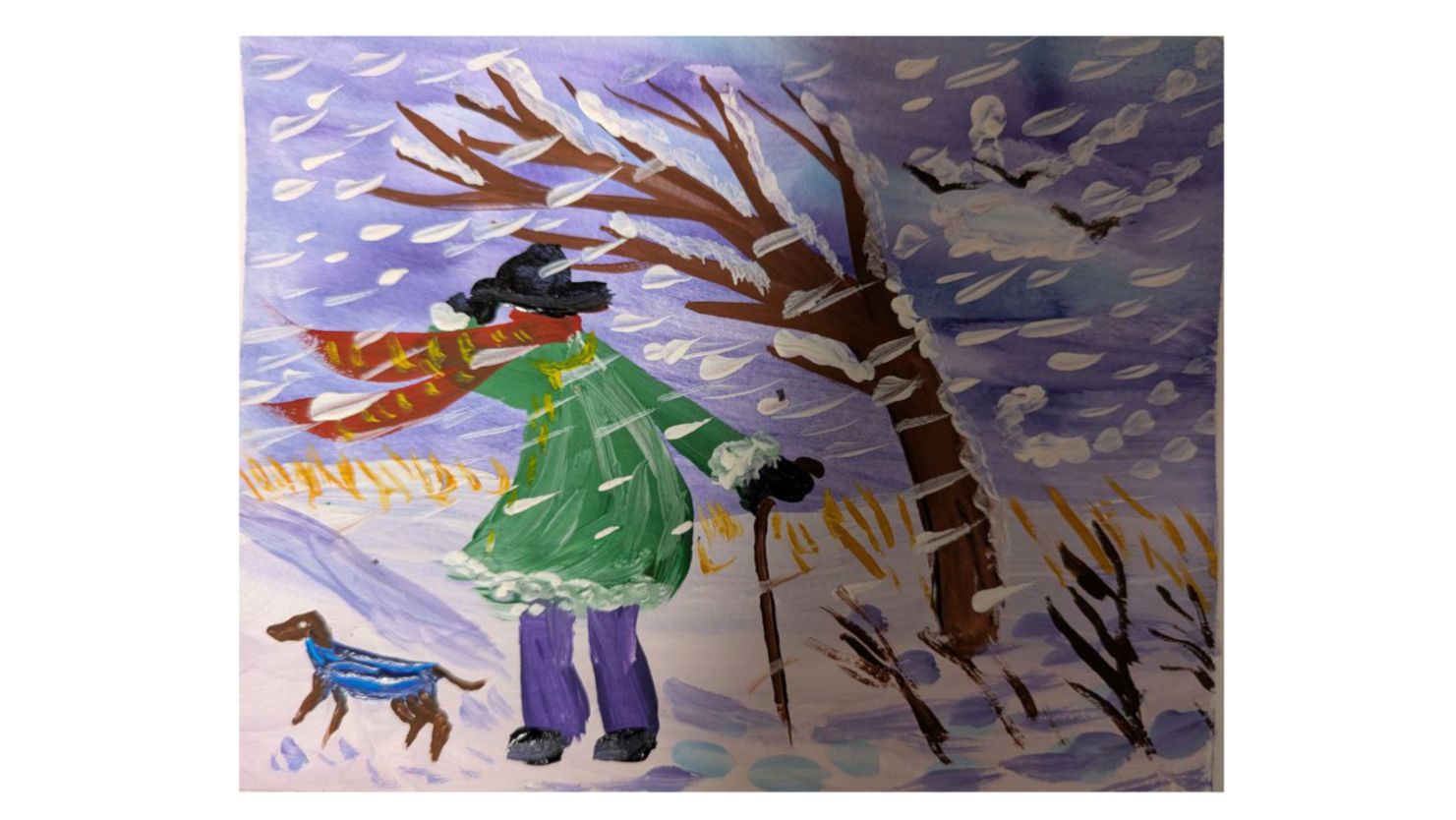 Рисуем с детьми 4-7 лет. Ветер гуашью и акварелью. смотреть онлайн