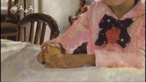 Картины русских художников. Образы русской жизни. Валентин Серов. "Девочка с персиками"