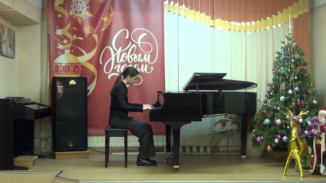 И.С.Бах. Трехголосная инвенция ля минор исп. Скороходова Алиса г. Хабаровск