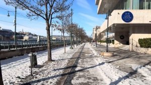 Будапешт замёрзший город зимняя прогулка по улицам ❄️