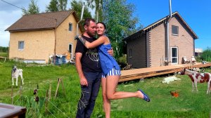 ГОД СТРОИТЕЛЬСТВА И РЕМОНТА ЗА 30 минут. ДО и ПОСЛЕ. Жизнь в деревне 365 дней