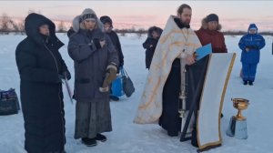 В Эвенске состоялся обряд освящения воды на реке Гарманда