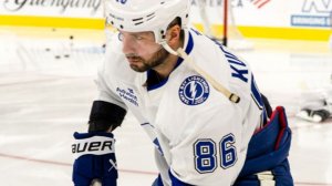 Кучеров первым среди россиян набрал 70 очков в текущем сезоне НХЛ