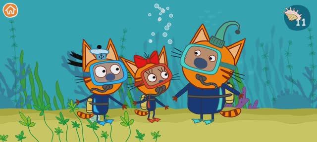 Три Кота Мультфильм Морской котик смотреть онлайн