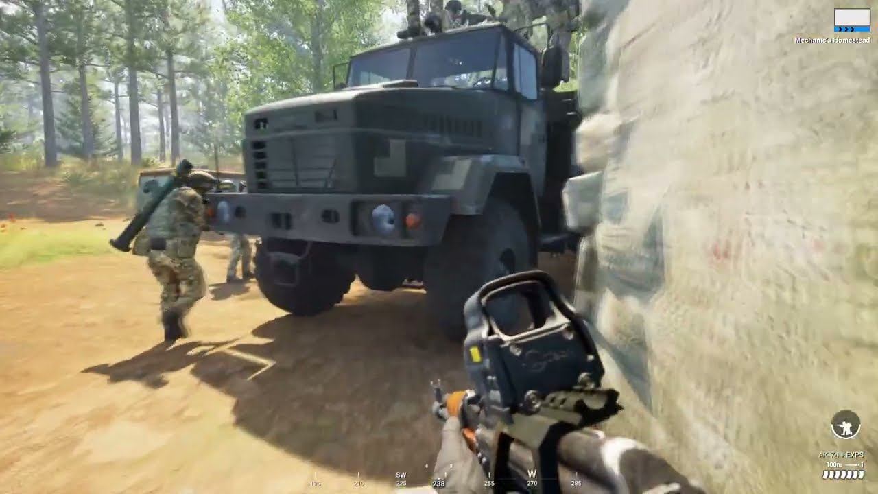 Успешный натиск восточной части городка в SQUAD 10.1 смотреть онлайн