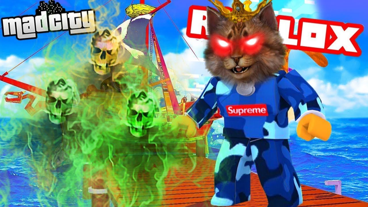 СУНДУК МЕРТВЕЦА В РОБЛОКС ПОБЕГ ИЗ ТЮРЬМЫ MAD CITY! СУПЕР СИЛА ПРИЗРАКА!