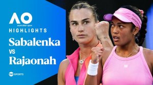 18.01.2026 | ОБЗОР ИГРЫ | Арина Соболенко - Тьянцоа Ражана | 1-й круг | AO 2026 | Highlights