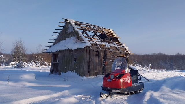 Хутор на льду.