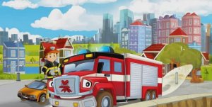 Тёплые машинки мультик