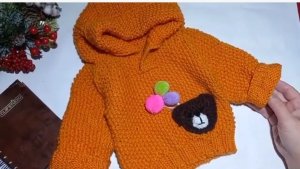 Джемпер "Мишутка".Экспресс мастер класс с провязыванием сложных моментов/