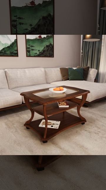 Журнальный стол со стеклом Маэстро смотреть онлайн