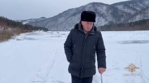 Ирина Волк: В Республике Хакасия госавтоинспектор спас мужчину, который провалился под лед