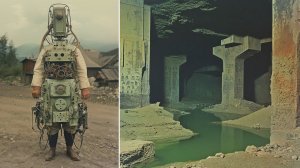 Подземный город с энергетической установкой найден на Урале. 1983 год.