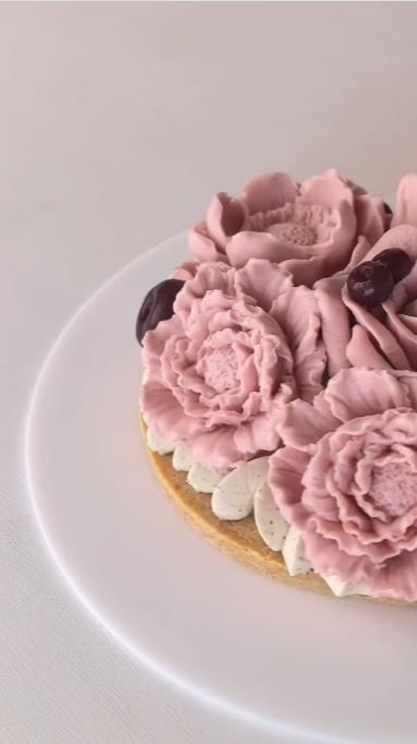 Муссовые цветы без шоколада ❤️ смотреть онлайн