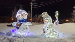 Кировск/ оз . Верхнее/ Новогодние украшения