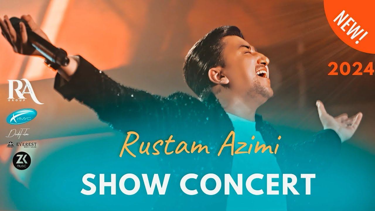 Show concert Rustam Azimi  Шоу консерт Рустам Азими официально 4K