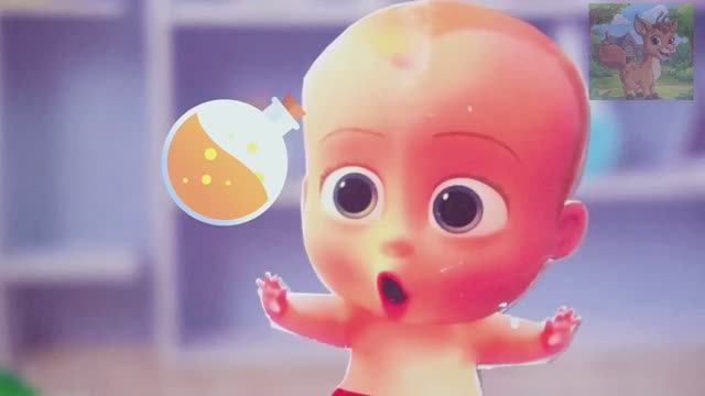 Маленький хомячок заботится о малыше во время работы!Маленький хомячок несчастен смотреть онлайн