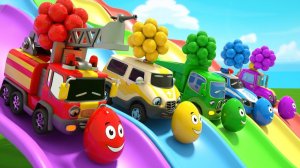 Развивающее видео: учим цвета, сюрприз‑яйца и музыка для детей