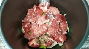 Мясо по-кремлевски в мультиварке-скороварке🥩