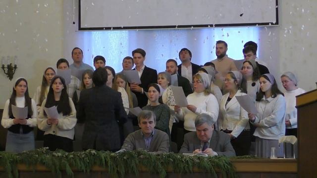 «Слaвa, cлaвa Бoгу в вышниx!» (07.01.2026) / Хор смотреть онлайн