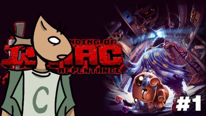 Первое видео, знакомство и The binding of isaac repentance😁 смотреть онлайн