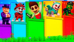 ЩЕНЯЧИЙ ПАТРУЛЬ ВЫБЕРИ ПРАВИЛЬНЫЙ ПОРТАЛ РАЙДЕР ЗОМБИ ГОНЩИК ЭВЕРЕСТ в МАЙНКРАФТ PAW PATROL МУЛЬТИК