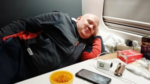 Едем на море на поезде зимой/Путешествие началось