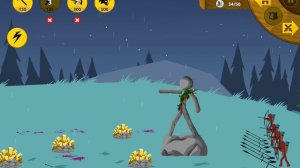 Stick War Legacy, миссия 534 (insane, супертяж, без скинов, без баффов)