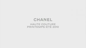 Показ женской коллекции Chanel Haute Couture весна-лето 2010