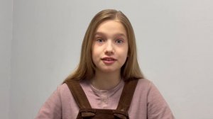 Видеовизитка.Червова Екатерина,11 лет.