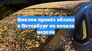 Циклон принёс облака в Петербург на начало недели