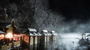 Освящение воды на Крещение, Дивеево, источник Серафима Саровского 19 января,