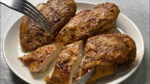 Вкусная, нежная и супер сочная запеченная куриная грудка!