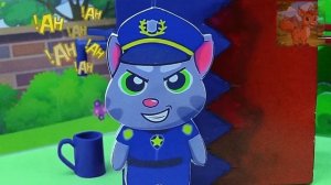 Малыш был пойман полицией, и маленький хомячок помог ему сбежать