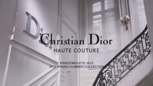 Показ женской коллекции Christian Dior Haute Couture весна-лето 2012