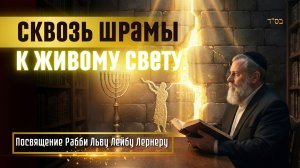 Сквозь шрамы — к Живому Свету | Посвящение Рабби Льву Лейбу Лернеру