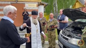 Дневник автопробега «Сила в Единстве». г. Тюмень. Освящение в «Авангарде»