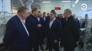 Первый вице-премьер правительства РФ Денис Мантуров в Пензе ознакомился с работой предприятий