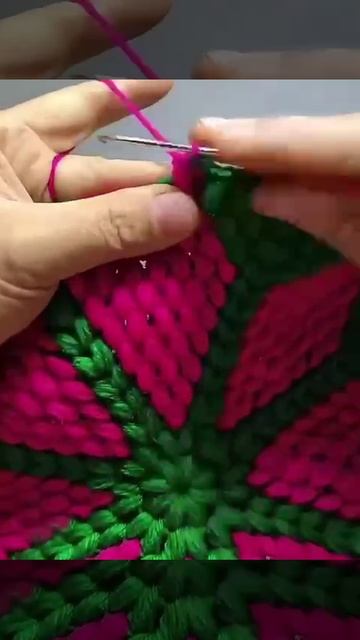 Красивые шишечки... Но как на них много ниток уходит! смотреть онлайн