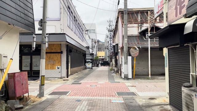 Япония. Прогулка по району Чуо в городе Уэда в префектуре Нагано смотреть онлайн