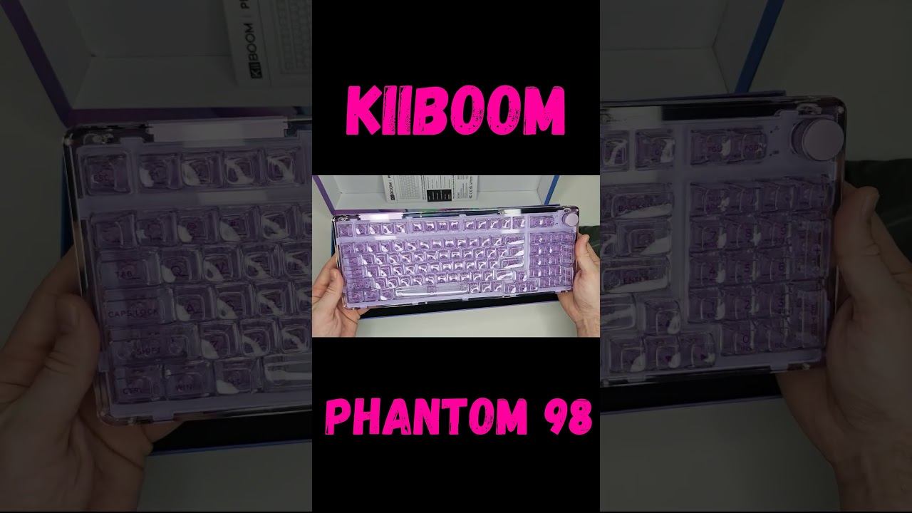 Клавиатура KiiBOOM Phantom 98 #mechanicalkeyboard #keyboard #kiiboom смотреть онлайн