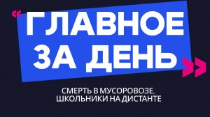 Главное за день: смерть в мусоровозе, школьники на дистанте и лис - «сдобная булочка»