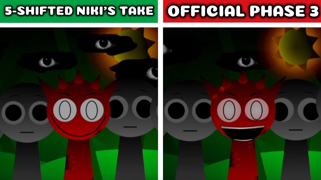 INCRDIBOX SPRUNKI: 5X-СДВИГ ВЕРСИЯ NIKI — ФАЗА 2 ⚔️ ФАЗА 3! ЧТО ЛУЧШЕ? 🤔✨ смотреть онлайн