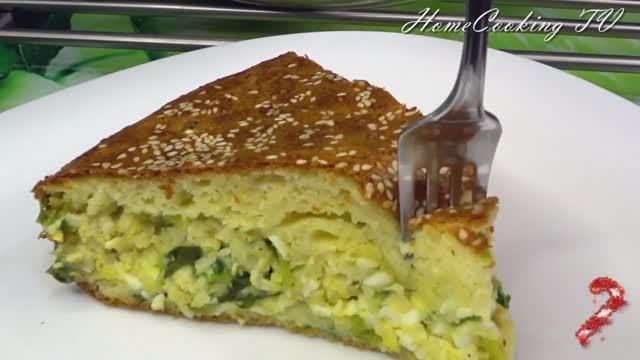 Пирог с яйцом и луком смотреть онлайн